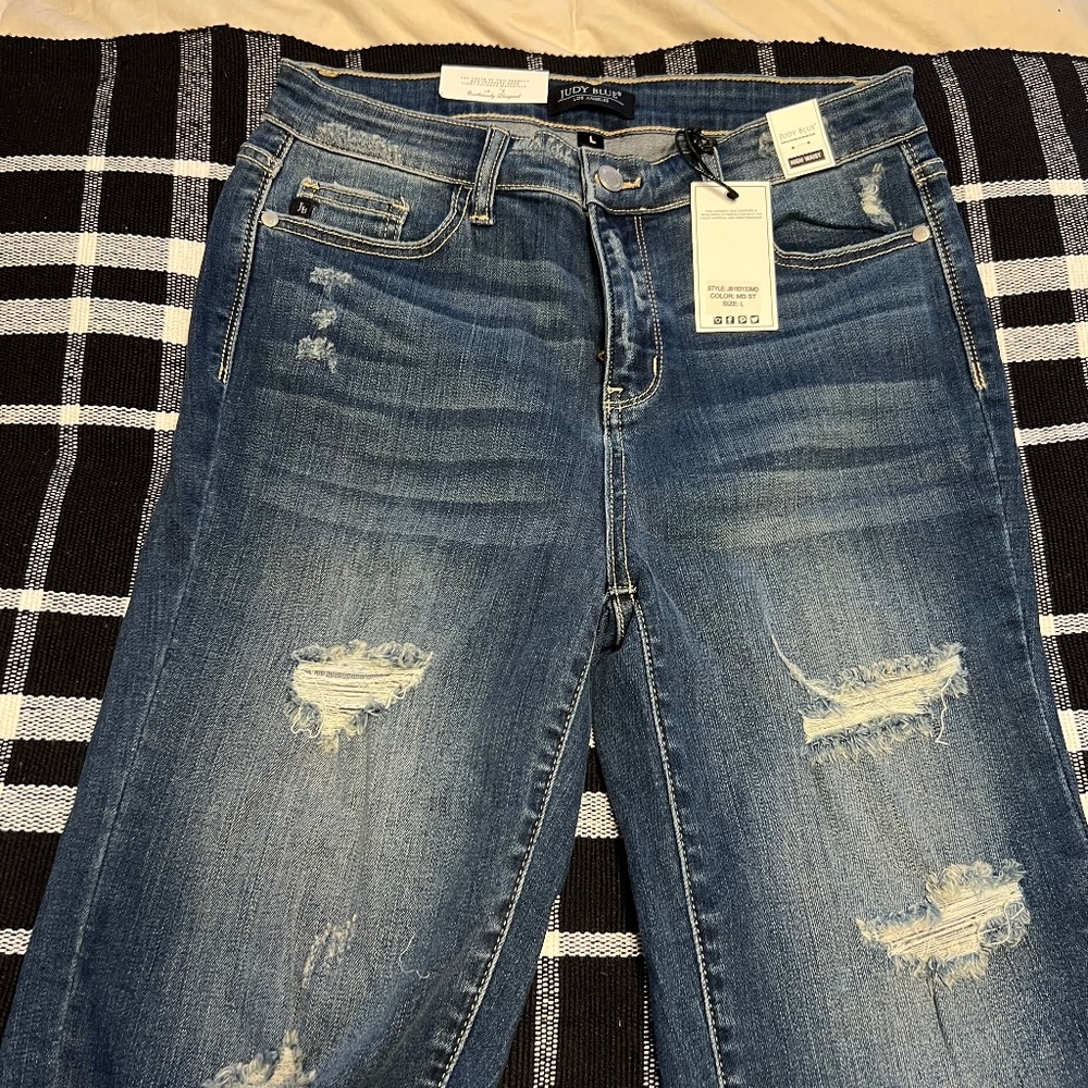 Judy Blue High Waist Short Size Large
